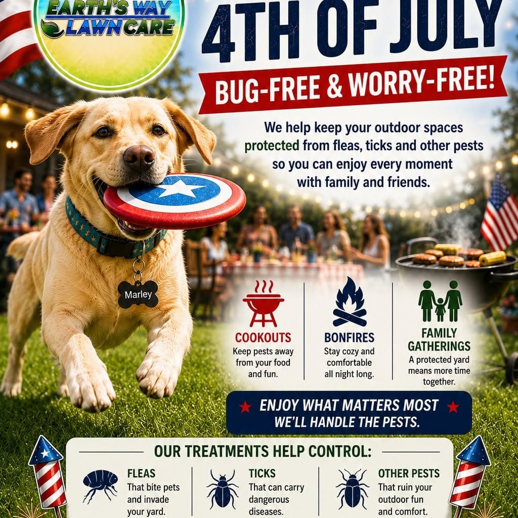 Flea, tick, and pest protection for family yards
